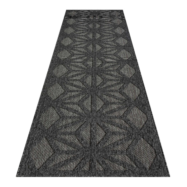 Eudora 352 Dk Grey Hallway Runner